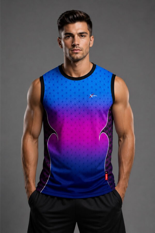 CHEETRAX Men’s Sleeveless Sports Jersey | Quick Dry Breathable Athletic Tank Top | Gym Workout, Running, Fitness & Training Vest